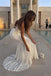 Modern White Lace Mermaid Prom Dress Spaghetti Straps Floor Length Elegant White,OLP2383