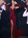 Sparkly Red Sweetheart Mermaid Long Prom Dress Ideas, Evening Party Dresses, OLP1650