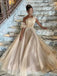 Formal Gown Sweetheart Sleeveless A-line Satin Long Prom Dresses Online, OLP592