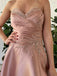 Formal Sweetheart Sleeveless Mermaid Satin Evening Prom Dresses Online, OLP812