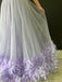 Formal Sweetheart Sleeveless A-line Tulle Long Prom Dresses For Party Online, OL376