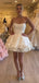 Elegant Sweetheart Sleeveless A-line Satin Homecoming Dresses For Party Online, HD1119