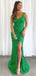 Sexy V-neck Sleeveless Mermaid Sequin Long Prom Dresses With Trailing For Party Online, OL380