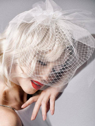 Sexy Double Layer Simplicity Short Bridal Veil