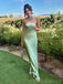 Soft Sweetheart Sleeveless Mermaid Satin Evening Prom Dresses Online, OLP1116