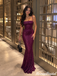 Sexy Purple Spaghetti Strap Sequined Long Prom Dress,OLP2490