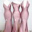 Simple Mismatched Sleeveless Mermaid Long Bridesmaid Dresses Online, BG866