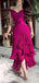 Elegant Pink Off-Shoulder Mermaid Long Prom Dress Ideas, Evening Party Dresses, OLP1409