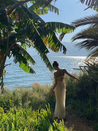 Elegant White Spaghetti Strap Mermaid Long Prom Dress Ideas, Evening Party Dresses, OLP1480