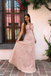 Classy Sparkly Sequin Mermaid Prom Dress Halter Neck 3D Flower Sleeveless Slim,OLP2147