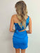 Sexy One-shoulder Sleeveless Short Mermaid Homecoming Dresses For Party Online, HD0809