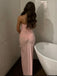 Cute Spaghetti Strap Sleeveless Mermaid Jersey Long Evening Prom Dresses Online, OLP669