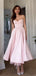 Formal Spaghetti Strap Sleeveless A-line Jersey Long Prom Dresses Online, OL517