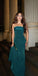 Charming Sweetheart Sleeveless Mermaid Velvet Long Evening Prom Dresses Online, OLP733