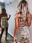 Sexy Spaghetti Strap Sleeveless Mermaid Sequin Homecoming Dresses For Party Online, HD1072