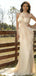 Unique Champagne Halter Chiffon Prom Dress Sexy Sleeveless Ruched Empire Waist Evening Gown,OLP1734