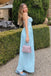 Unique Blue Sweetheart Mermaid Long Prom Dress Ideas, Evening Party Dresses, OLP1473