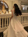 Gorgeous Square Sleeveless A-line Satin Long Prom Dresses Online, OL502