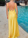 Soft Sweetheart Sleeveless Mermaid Satin Evening Prom Dresses Online, OLP921