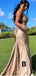 Mismatched Sleeveless Mermaid Satin Bridesmaid Dresses Online, BG842