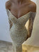 Gorgeous Sweetheart Full Sleeve Mermaid Long Prom Dresses Online, OLP605