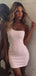 Sexy One-shoulder Sleeveless A-line Jersey Homecoming  Dresses For Party Online, HD1069