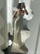 Sexy Sweetheart Sleeveless Mermaid Satin Evening Prom Dresses Online, OLP867