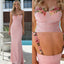 Classy Pink Mermaid Prom Dress Floral Embroidered Bustier Straps Long Party Wear,OLP2155