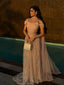 Elegant Pink Off-Shoulder Sleeveless A-Line Long Prom Dress Ideas, Evening Party Dresses ,OLP1196