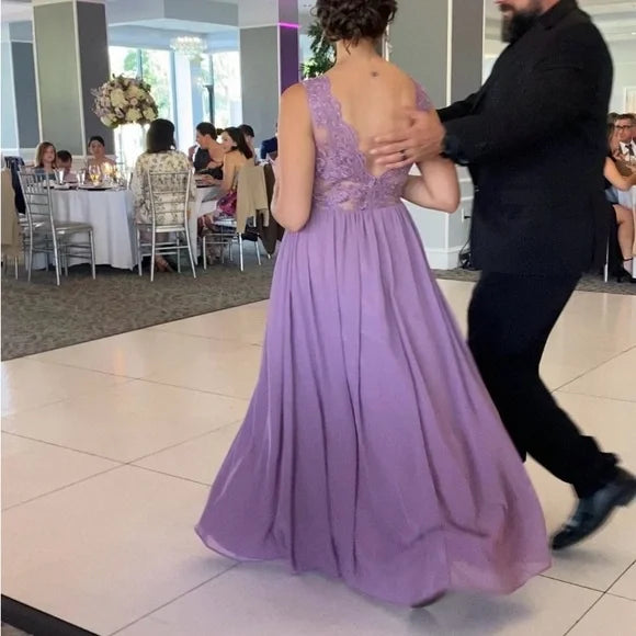 Unique Purple Halter Mermaid Long Prom Dress Ideas, Evening Party Dresses, OLP1474
