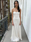 Elegant White Sweetheart Mermaid Long Prom Dress Ideas, Evening Party Dresses, OLP1653