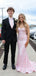 Fancy Pink Sequin Mermaid Prom Gown Sweetheart Neck Glittery Formal Dress,OLP1798