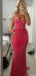 Modern Rhinestone Bodycon Prom Gown Sparkly Strapless Mermaid Formal Dress,OLP1820