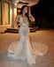 Modern Silver Prom Dress Halter Neck Deep V Backless Sparkly Maxi Gown,OLP1770