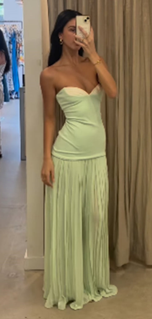 Cute Sweetheart Sleeveless Mermaid Satin Evening Prom Dresses Online, OLP985