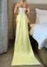Elegant Yellow Sweetheart Mermaid Long Prom Dress Ideas, Evening Party Dresses, OLP1450