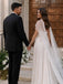 Elegant Sweetheart Sleeveless Pleated A Line Floor Length Wedding Dresses,WD0642