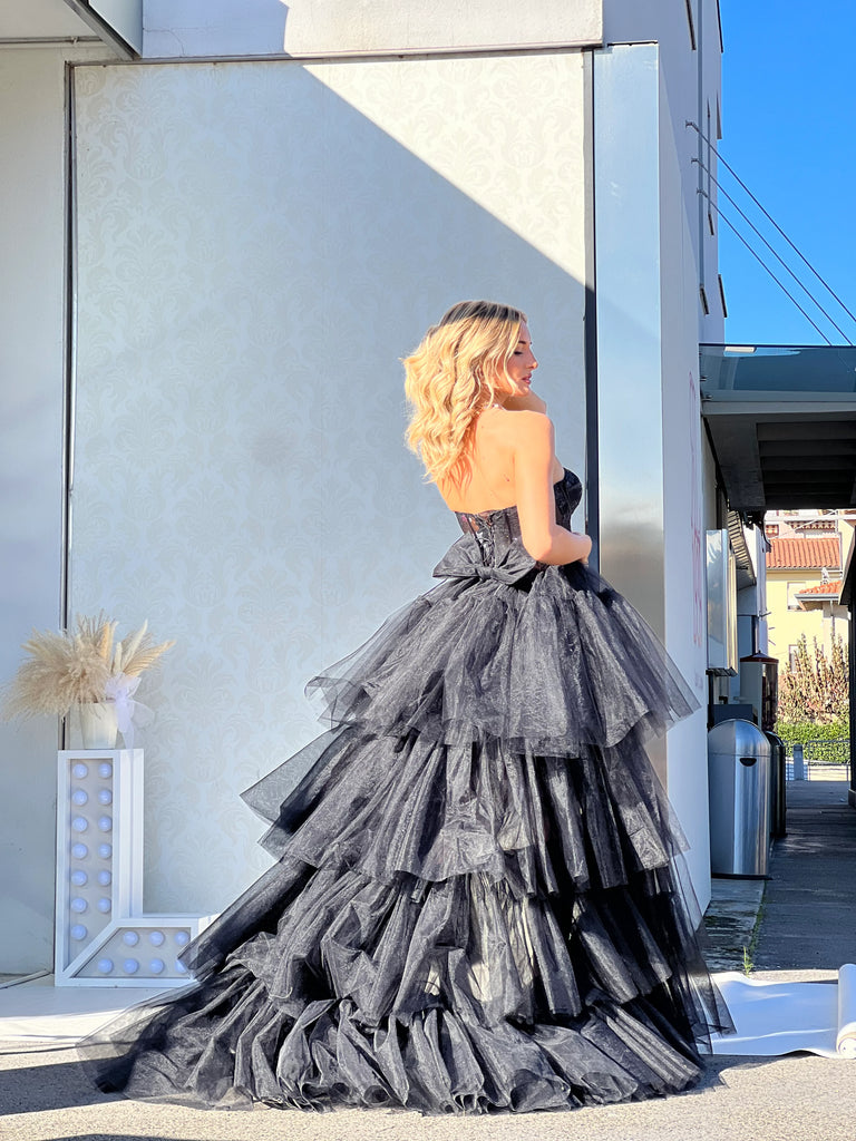 Unique Pink Sweetheart High Low Long Prom Dress Ideas, Evening Party Dresses, OLP1428