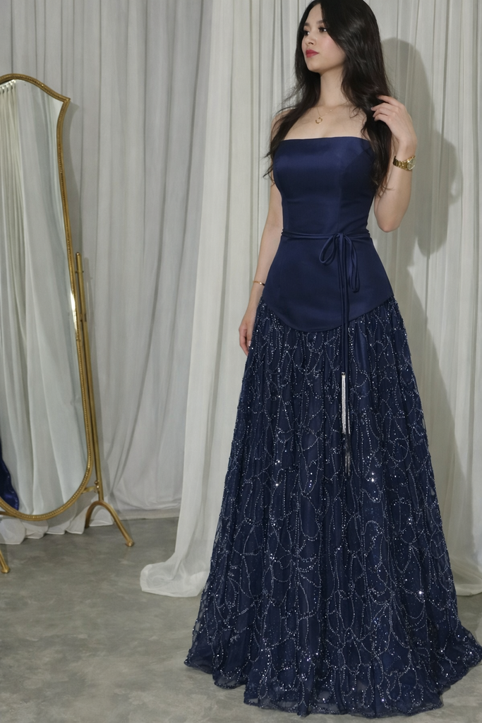 Elegant Red Sweetheart A-Line Long Prom Dress Ideas, Evening Party Dresses, OLP1556