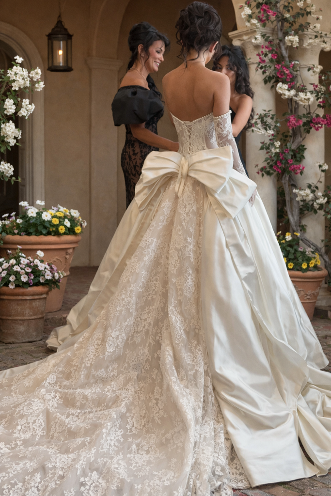 Elegant White Sweetheart Sleeveless A-Line Long Wedding Dresses With Sweep Trailing,WD0555