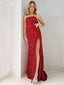 Sexy Sweetheart Sleeveless Mermaid Sequin Long Prom Dresses With Trailing For Party Online, OL379