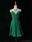 Sexy Sweetheart Sleeveless Knee-length A-line Chiffon Homecoming Dresses For Party Online, HD0914