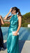 Soft Halter Sleeveless Mermaid Satin Evening Prom Dresses Online, OLP1026