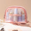 Transparent Cosmetic Bag Translucent PVC Wash Bag Matte Storage Bag