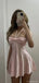 Unique Pink Sweetheart A-Line Short Homecoming Dresses For Birthday Party,HD1193