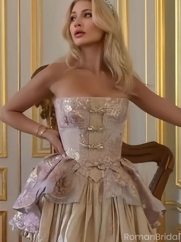 Unique Floral Sweetheart Short Sleeveless Homecoming Dresses For Birthday Party,HD1179