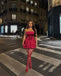 Sexy Red Sweetheart A-Line Short Homecoming Dresses For Birthday Party,HD1165