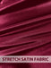 Dark Wine Red Strapless Ruched Satin Homecoming Dress with Sequin Ruffle,HD1399