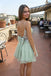 Beautiful Sage Green Sweetheart Sparkly Beaded Bubble Gorgeous Homecoming Dress,HD1327