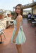 Beautiful Sage Green Sweetheart Sparkly Beaded Bubble Gorgeous Homecoming Dress,HD1327